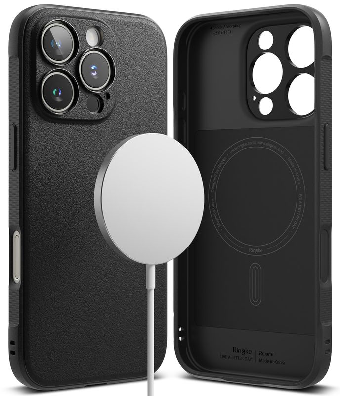 Onyx for iPhone 16 Pro Max MagSafe Accessories Case – Black