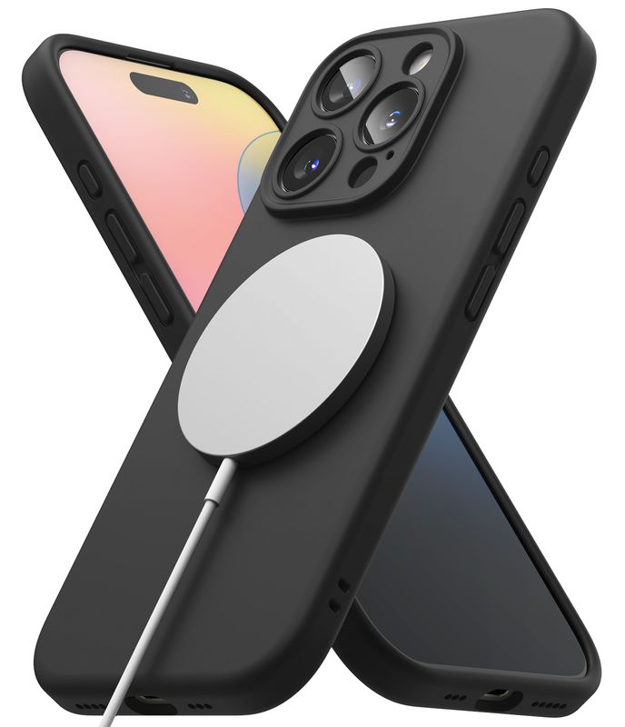 SI for iPhone 16 Pro Max MagSafe Accessories Case - Black