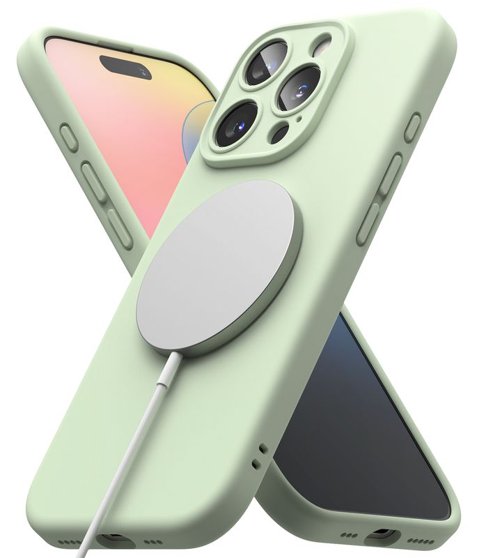 SI for iPhone 16 Pro Max MagSafe Accessories Case - Soft Mint