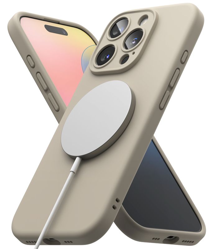 SI for iPhone 16 Pro Max MagSafe Accessories Case - Stone