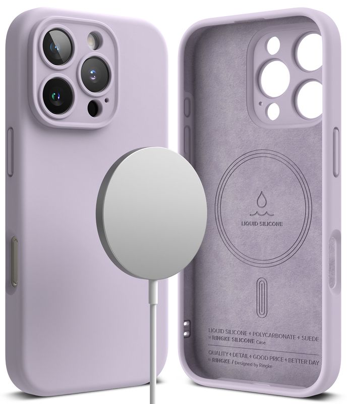 SI for iPhone 16 Pro Max MagSafe Accessories Case - Light Purple