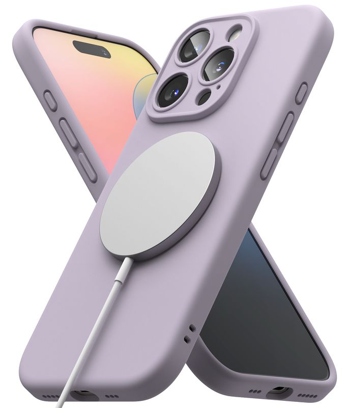 SI for iPhone 16 Pro Max MagSafe Accessories Case - Light Purple