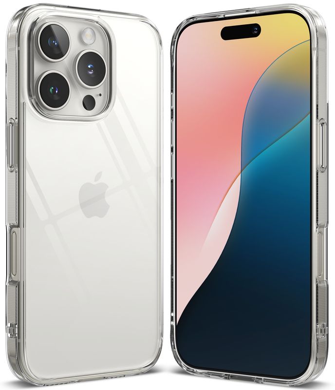 Fusion for iPhone 16 Pro Military-Grade Slim Protective Case - Clear