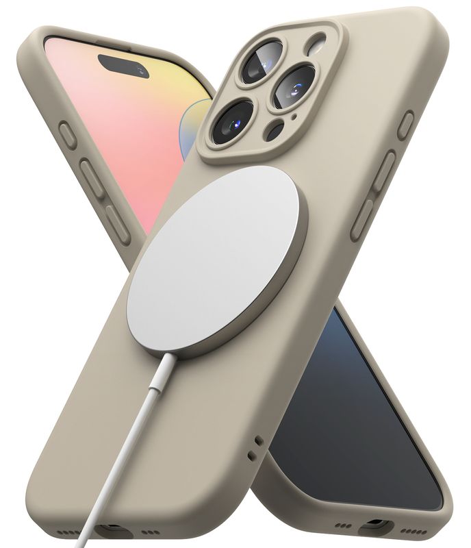 SI for iPhone 16 Pro MagSafe Accessories Case - Stone