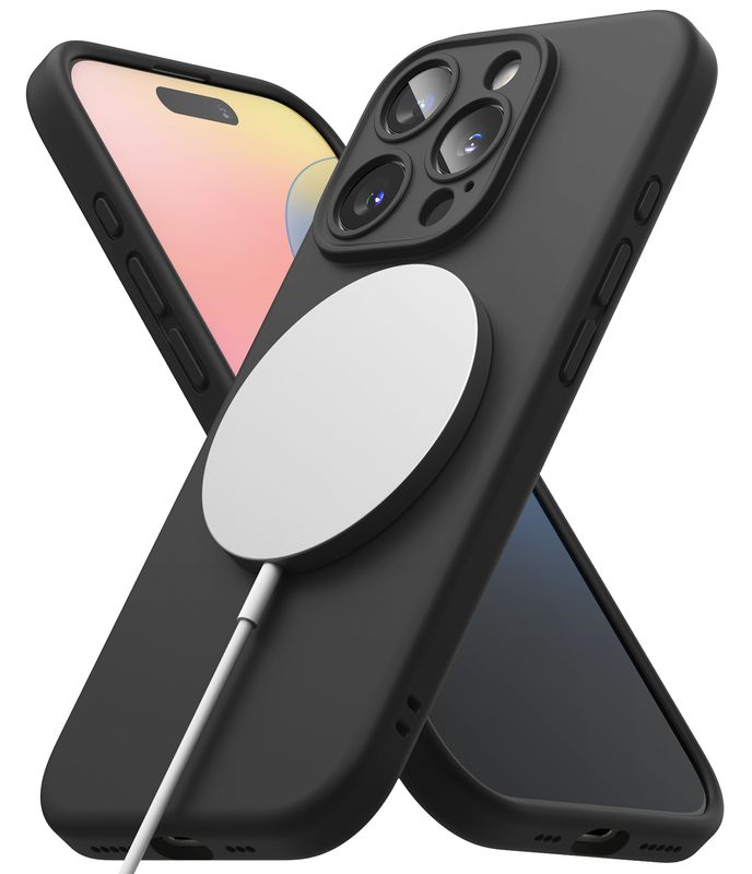 SI for iPhone 16 Pro MagSafe Accessories Case - Black