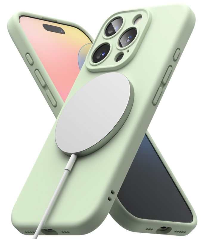 SI for iPhone 16 Pro MagSafe Accessories Case - Soft Mint