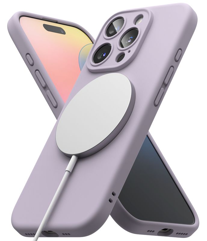SI for iPhone 16 Pro MagSafe Accessories Case - Light Purple