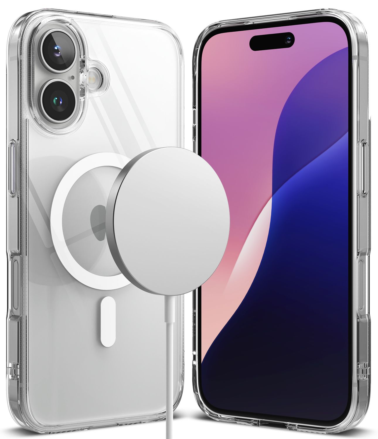 Fusion for iPhone 16 Plus MagSafe Accessories Case – Clear