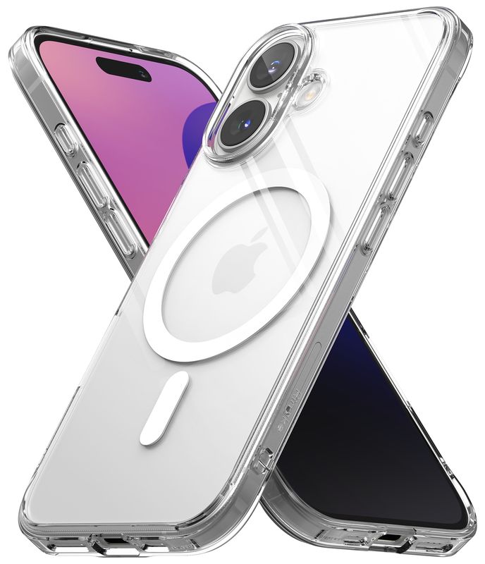 Fusion for iPhone 16 MagSafe Accessories Case – Clear