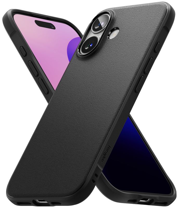 Onyx for iPhone 16 Military-Grade Slim Protective Case - Black