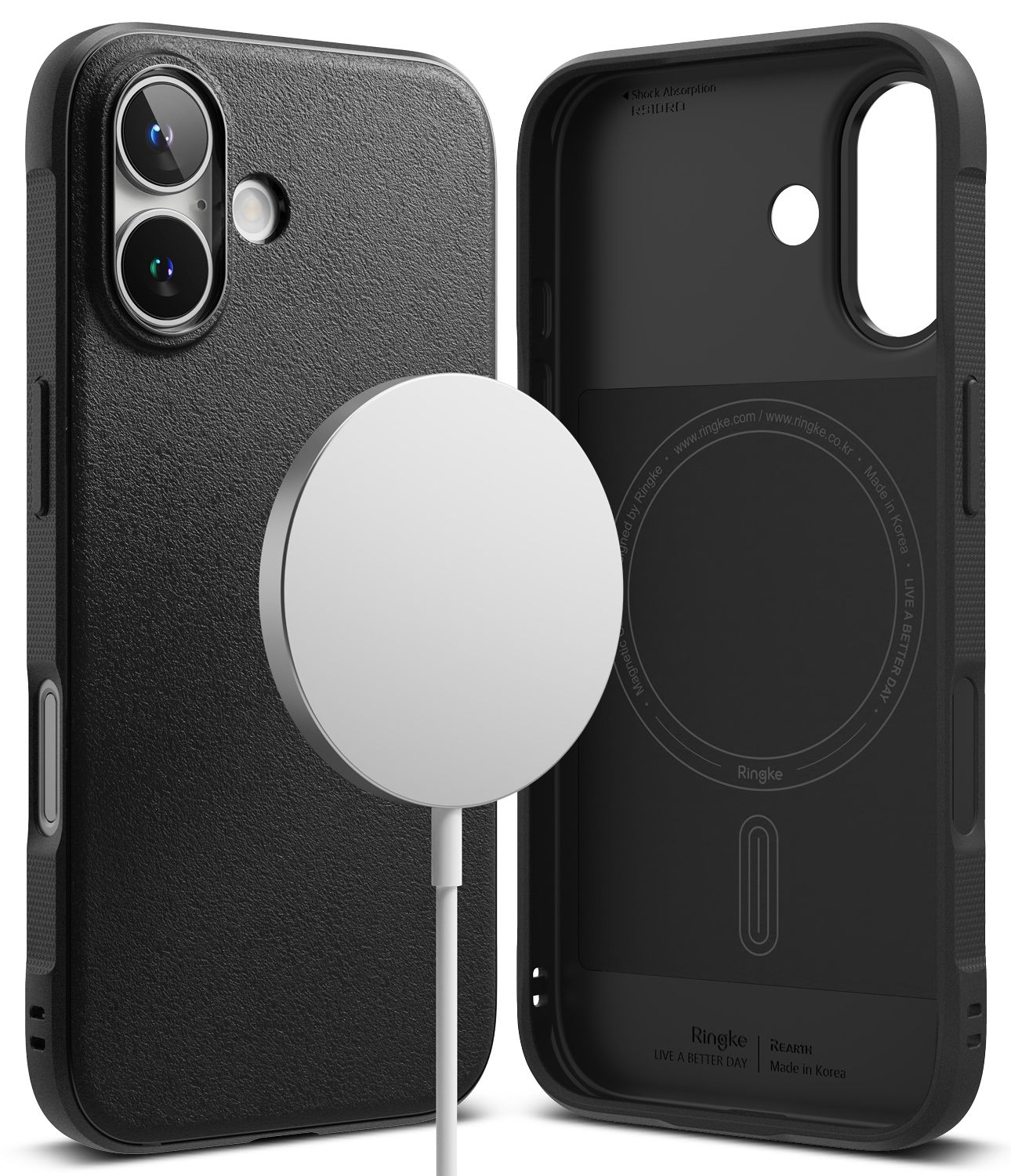 Onyx for iPhone 16 MagSafe Accessories Case – Black