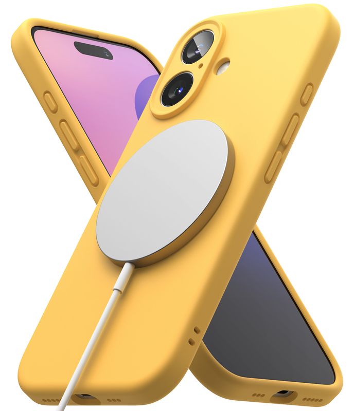 SI for iPhone 16 MagSafe Accessories Case - Yellow