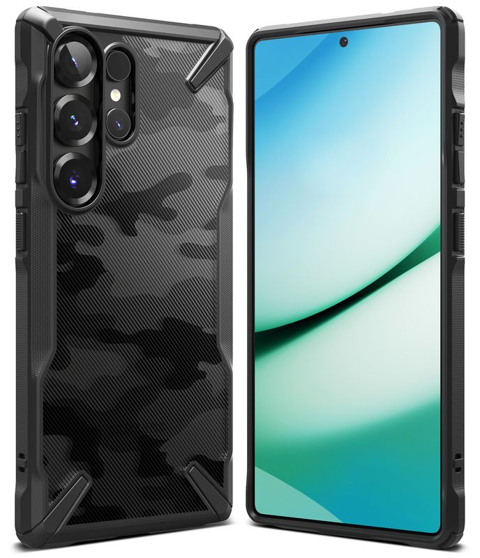 Fusion X for Galaxy S25 Ultra Military-Grade Slim Protective Case - Camo Black