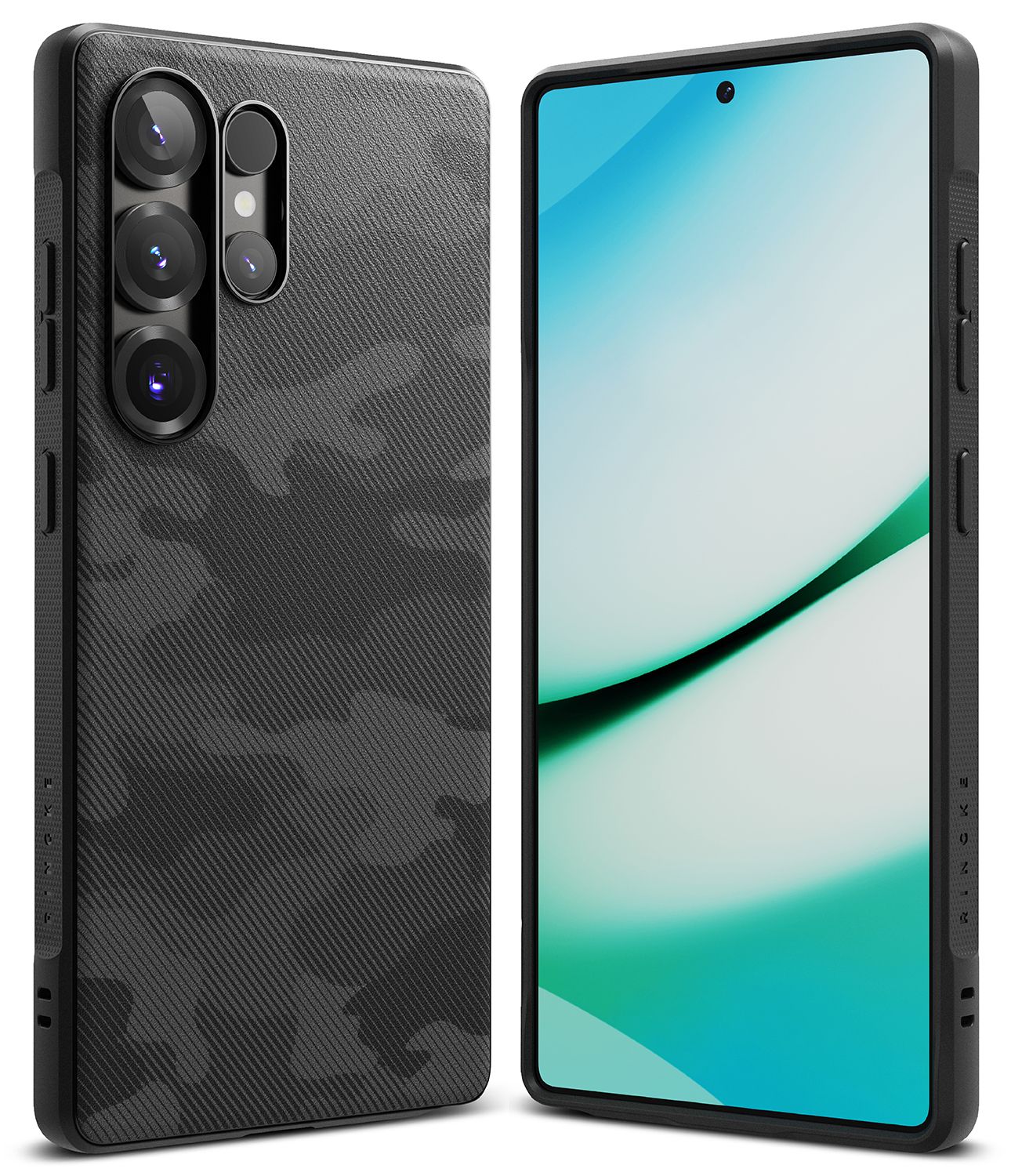 Onyx for Galaxy S25 Ultra Military-Grade Slim Protective Case - Camo Black