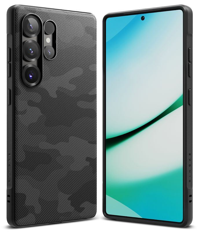 Onyx for Galaxy S25 Ultra Military-Grade Slim Protective Case - Camo Black
