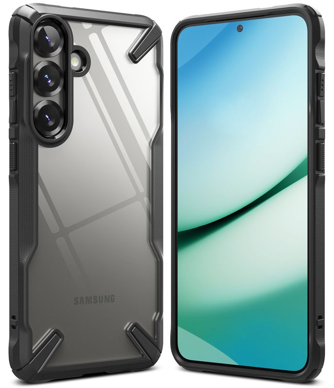Fusion X for Galaxy S25 Plus Military-Grade Slim Protective Case - Black