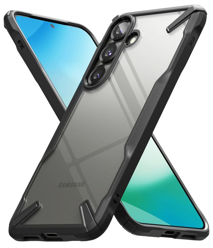 Fusion X for Galaxy S25 Plus Military-Grade Slim Protective Case - Black