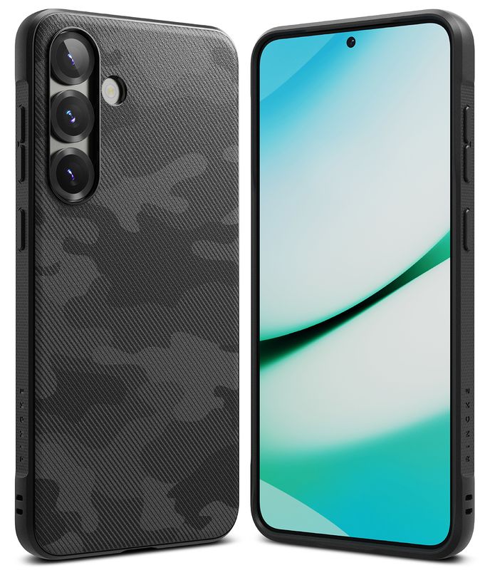 Onyx for Galaxy S25 Plus Military-Grade Slim Protective Case - Camo Black