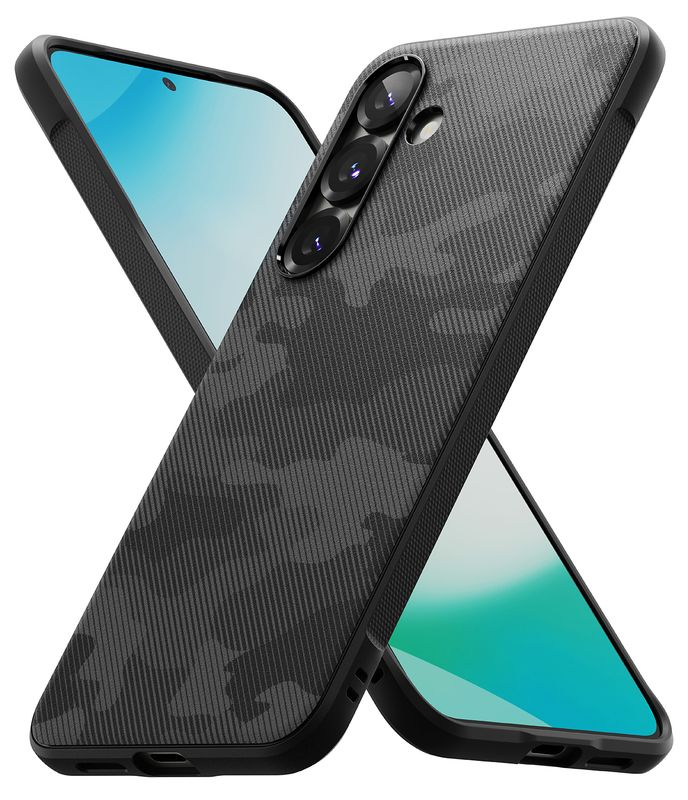 Onyx for Galaxy S25 Plus Military-Grade Slim Protective Case - Camo Black