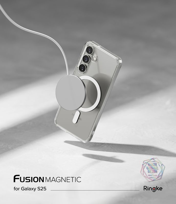 Fusion for Galaxy S25 MagSafe Accessories Case - Clear