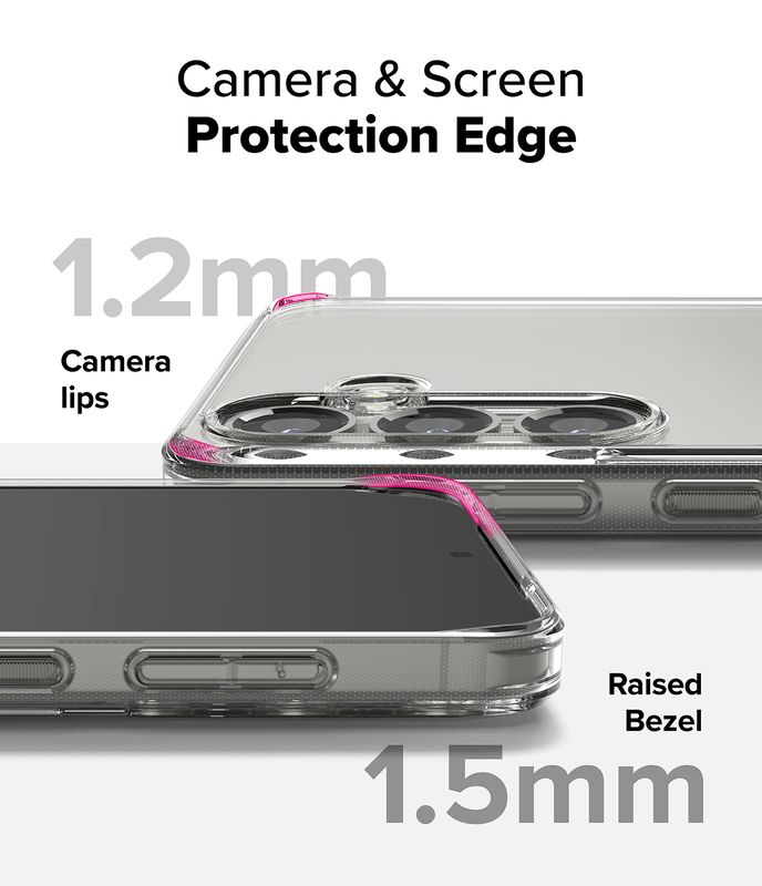 Fusion for Galaxy S25 Military-Grade Slim Protective Case - Clear