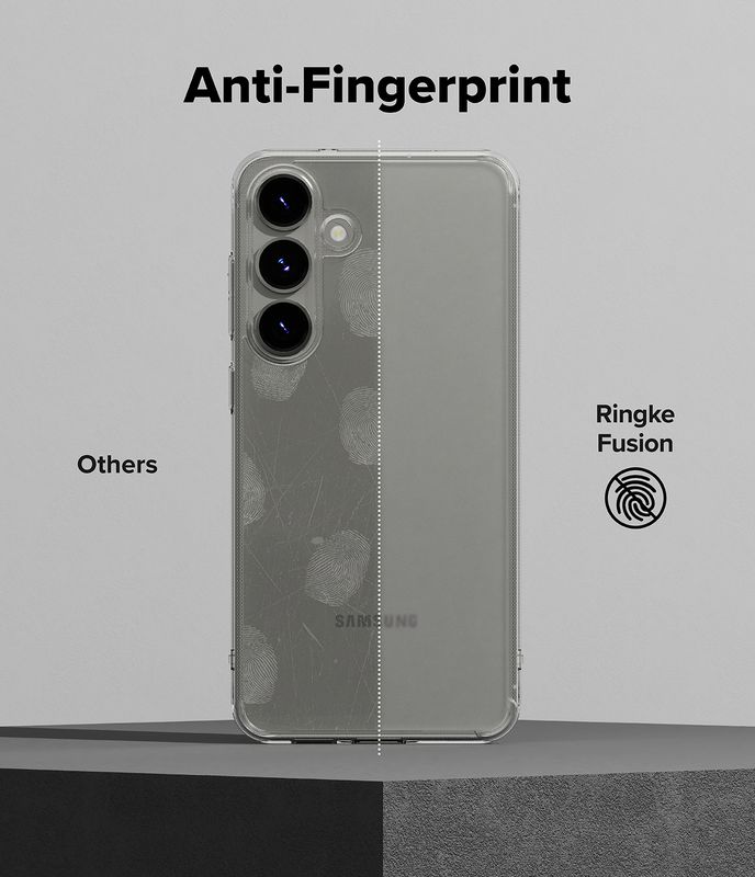 Fusion for Galaxy S25 Military-Grade Slim Protective Case - Matte Clear