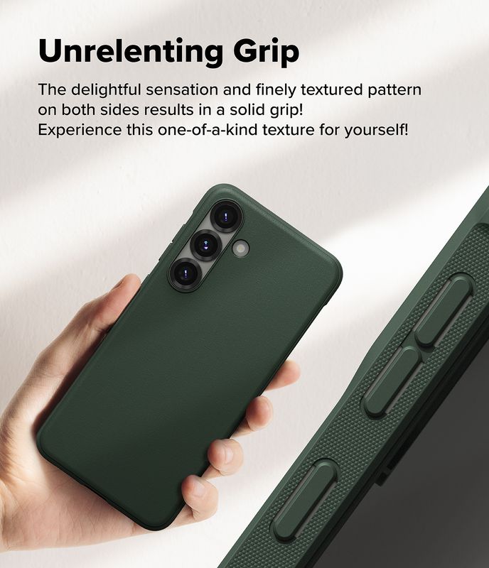 Onyx for Galaxy S25 Military-Grade Slim Protective Case - Dark Green