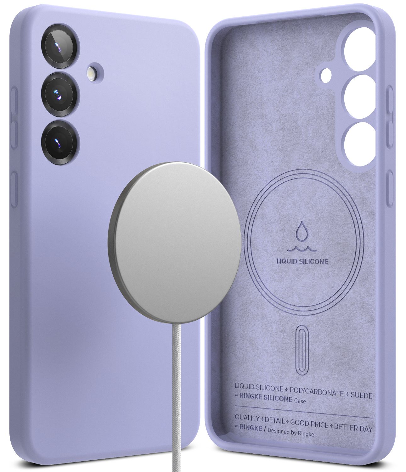 SI for Galaxy S25 Plus MagSafe Accessories Case - Lavender