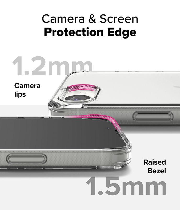 Fusion for iPhone 16e Military-Grade Slim Protective Case - Matte Clear