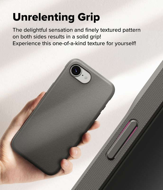 Onyx for iPhone 16e Military-Grade Slim Protective Case - Grey