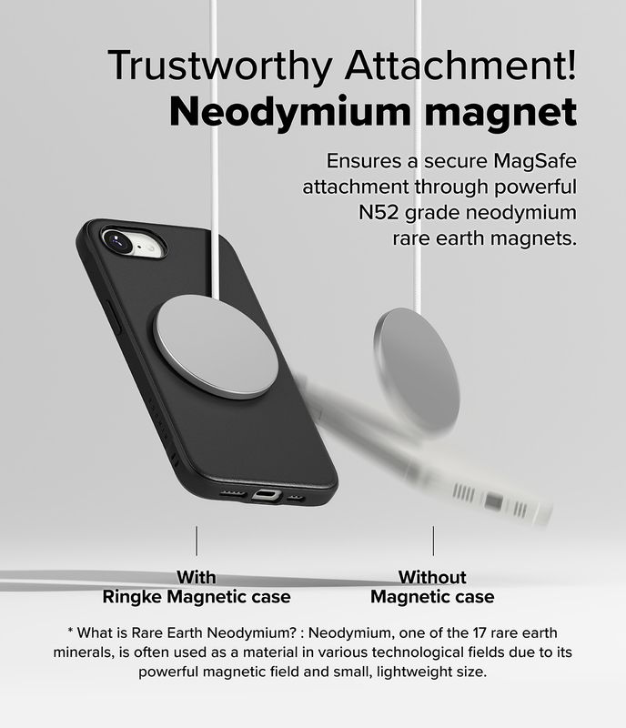 Onyx for iPhone 16e MagSafe Accessories Case – Black