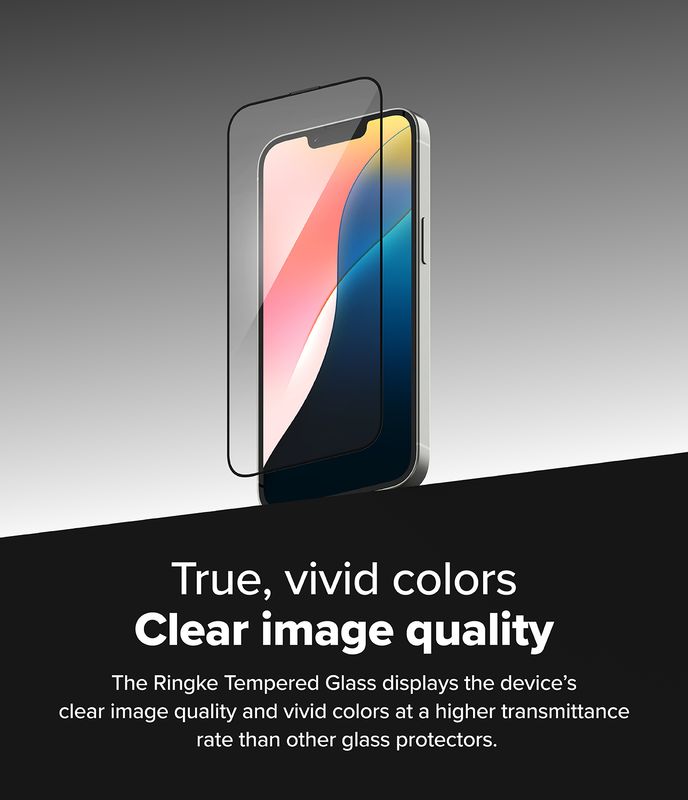 Easy Slide Premium Tempered Glass (2 Pack) Screen Protector for iPhone 16e / 14 / 13 Pro / 13