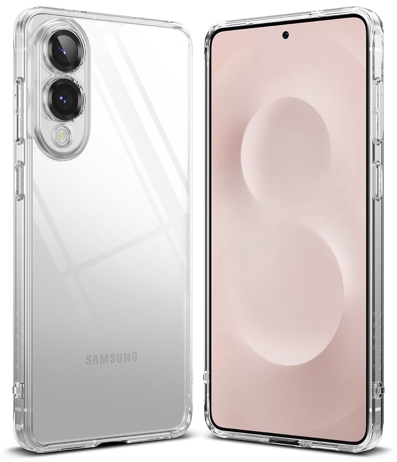 Fusion for Galaxy S25 Edge Military-Grade Slim Protective Case - Clear