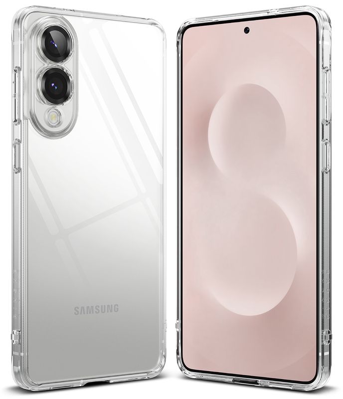 Fusion for Galaxy S25 Edge Military-Grade Slim Protective Case - Clear