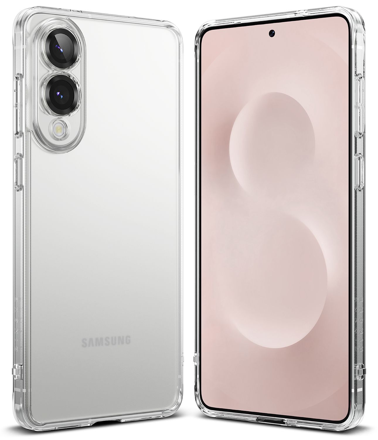 Fusion for Galaxy S25 Edge Military-Grade Slim Protective Case - Matte Clear