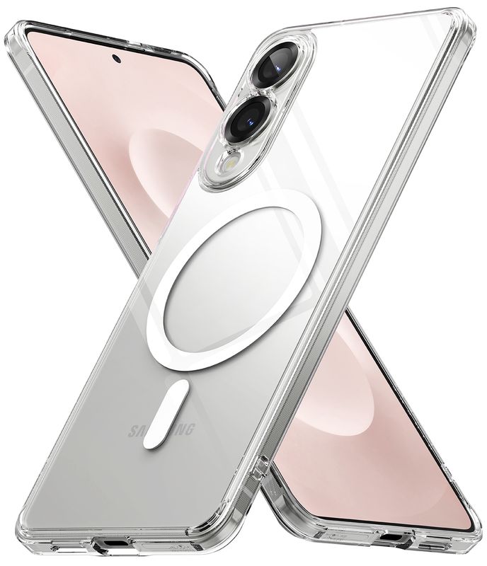 Fusion for Galaxy S25 Edge MagSafe Accessories Case - Clear