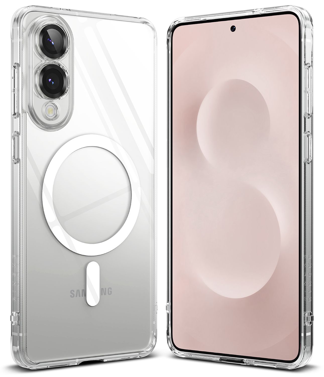 Fusion for Galaxy S25 Edge MagSafe Accessories Case - Clear