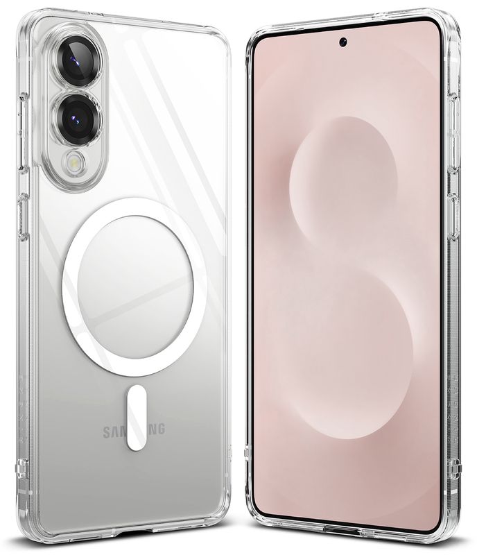 Fusion for Galaxy S25 Edge MagSafe Accessories Case - Clear
