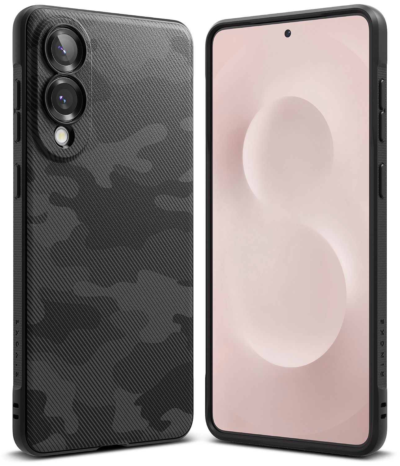 Onyx for Galaxy S25 Edge Military-Grade Slim Protective Case - Camo Black