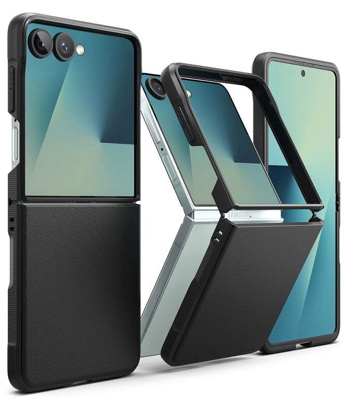 Onyx for Galaxy Z Flip7 Military-Grade Slim Protective Case - Black