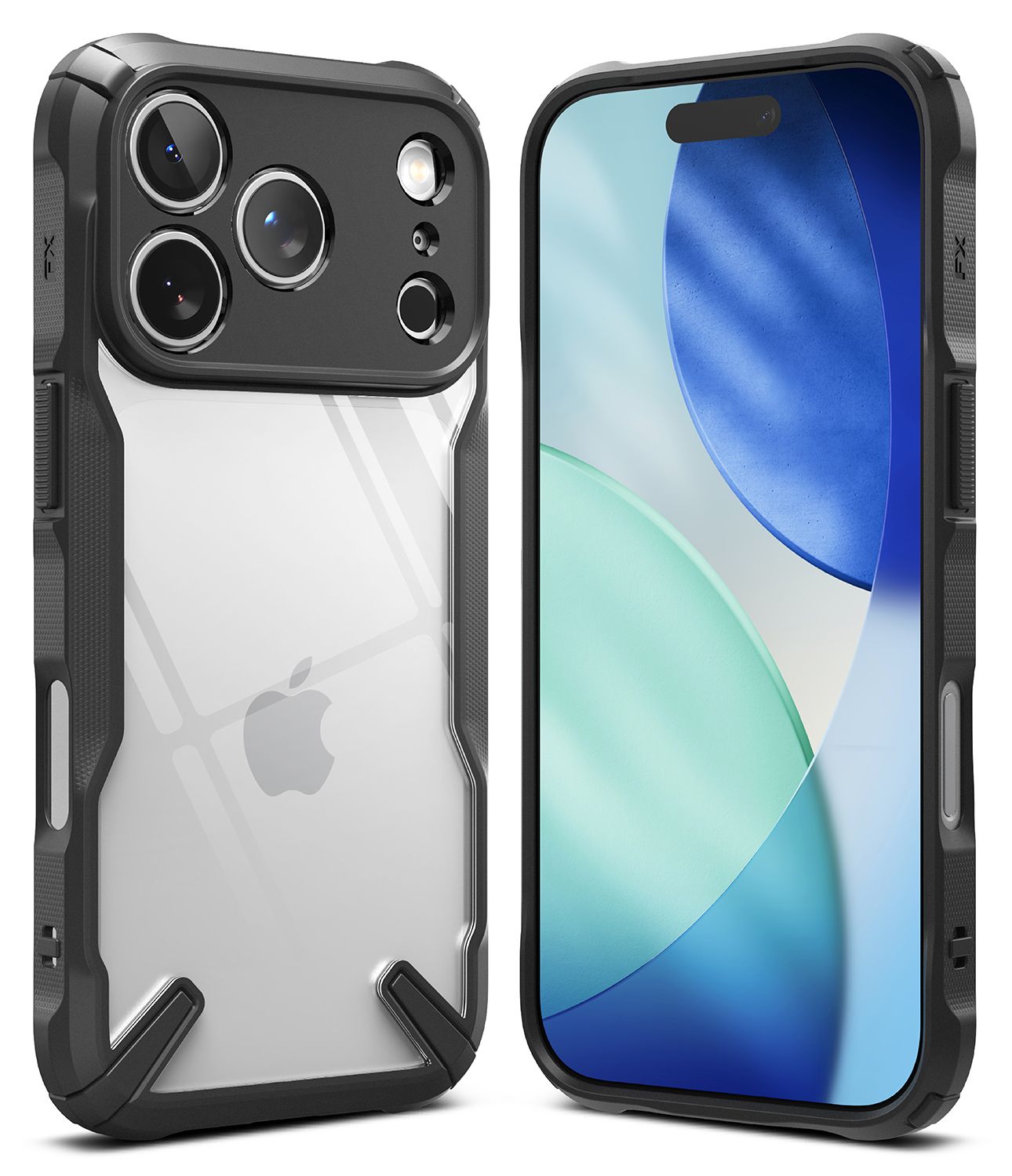 Fusion X for iPhone 17 Pro Max Military-Grade Slim Protective Case - Black