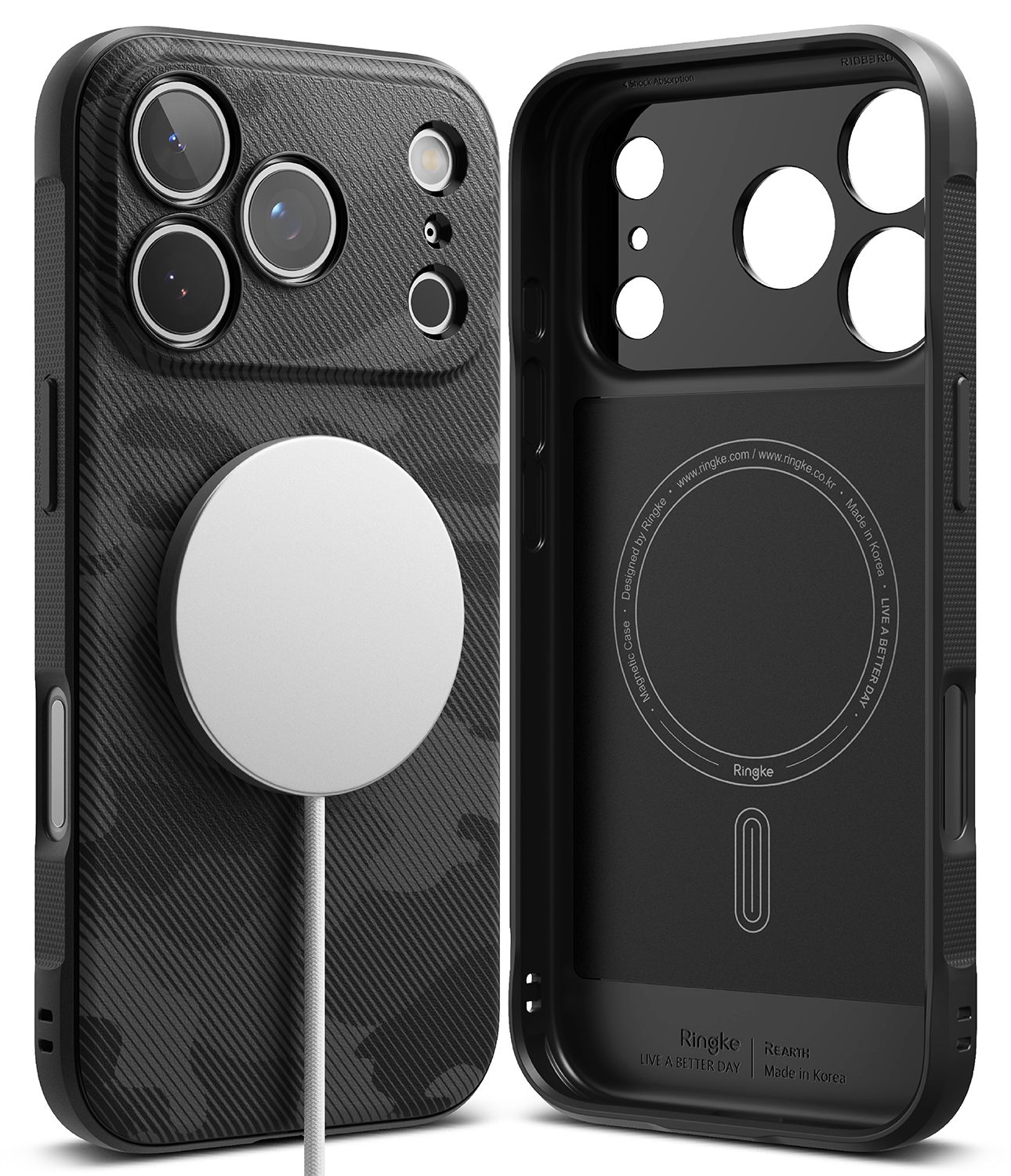 Onyx for iPhone 17 Pro Max MagSafe Accessories Case – Camo Black