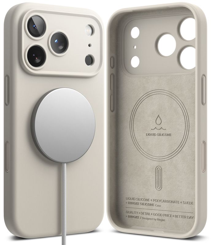 SI for iPhone 17 Pro Max MagSafe Accessories Case - Stone