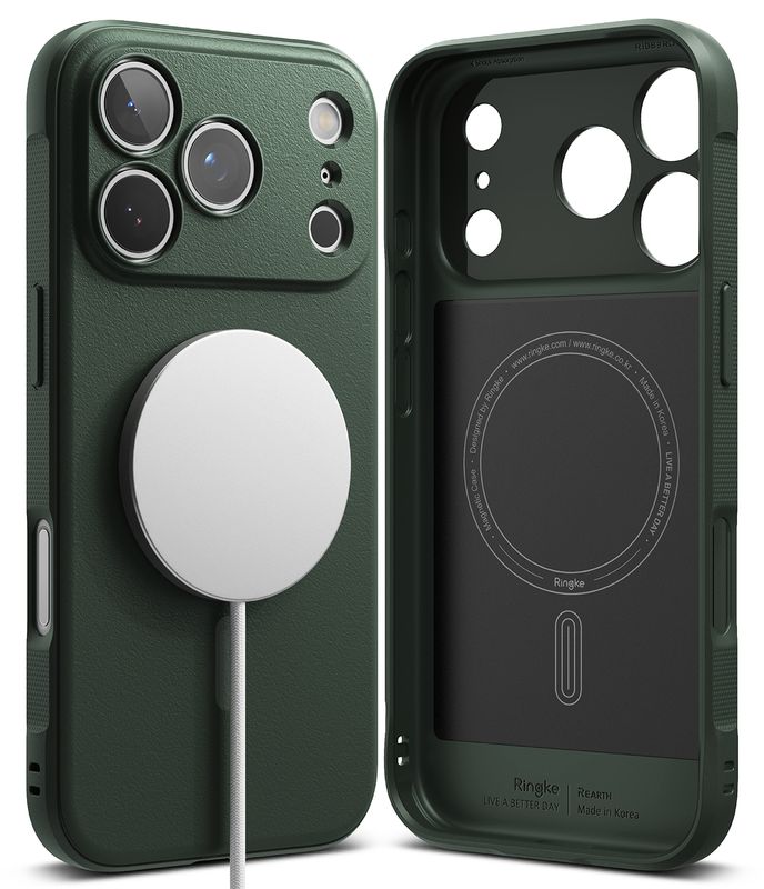 Onyx for iPhone 17 Pro Max MagSafe Accessories Case – Dark Green