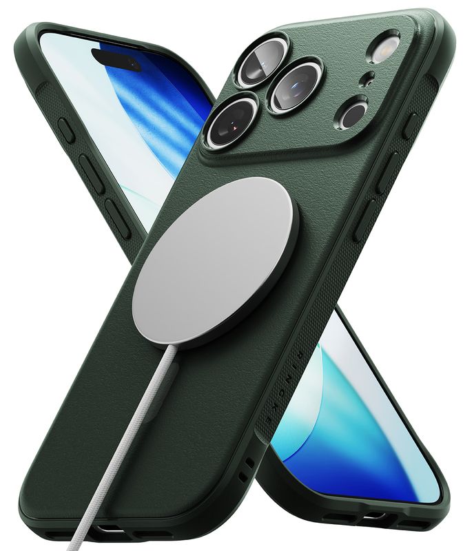Onyx for iPhone 17 Pro Max MagSafe Accessories Case – Dark Green