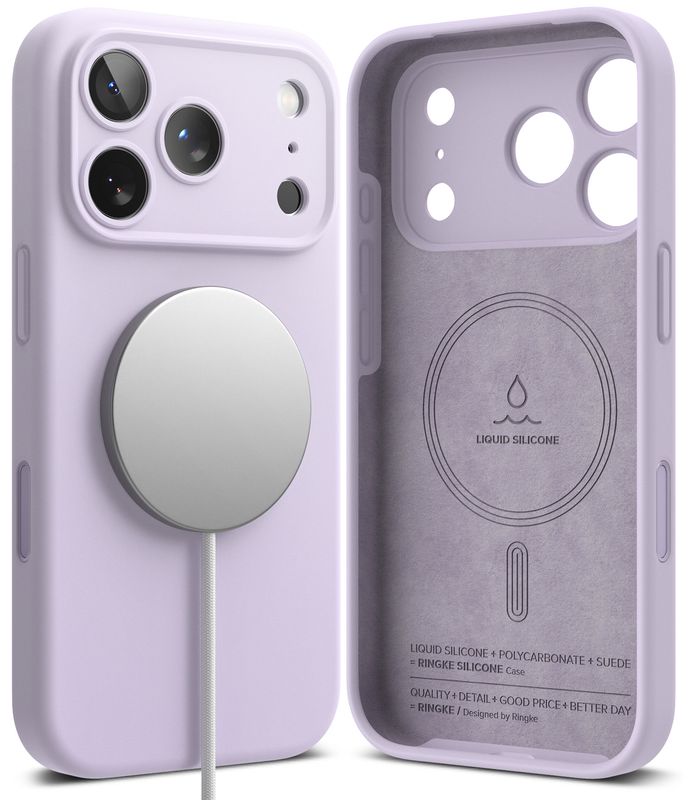 SI for iPhone 17 Pro Max MagSafe Accessories Case - Light Purple