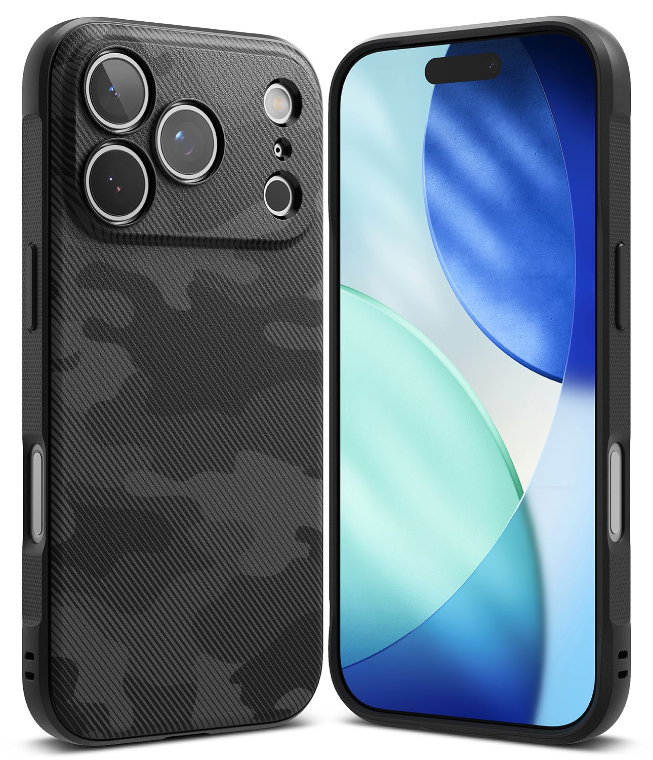 Onyx for iPhone 17 Pro Military-Grade Slim Protective Case - Camo Black