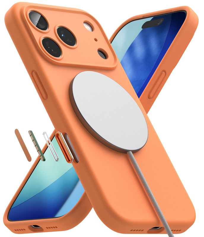 SI for iPhone 17 Pro MagSafe Accessories Case - Tangerine