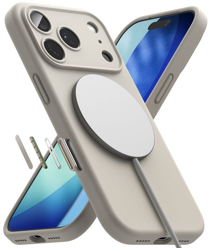 SI for iPhone 17 Pro MagSafe Accessories Case - Stone