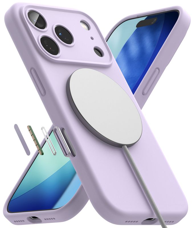 SI for iPhone 17 Pro MagSafe Accessories Case - Light Purple